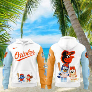 Baltimore Orioles Bluey and Bingo For Fans Beautiful Hoodie