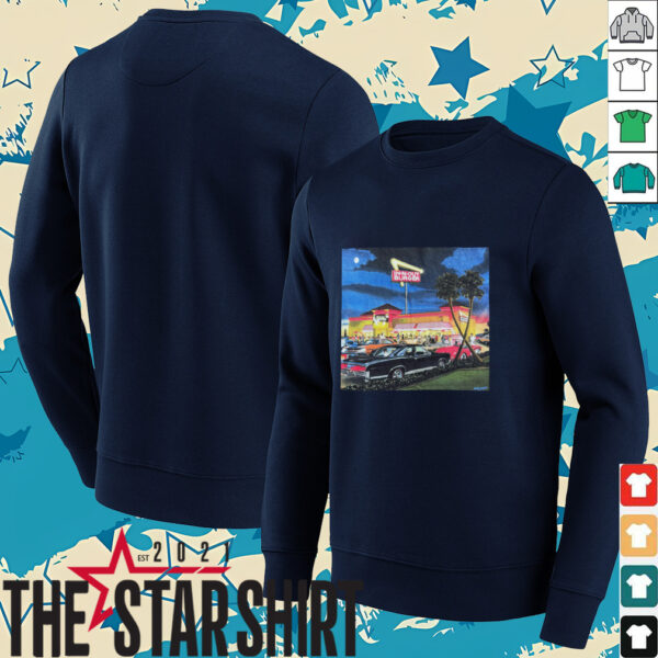 In N Out Burger Vintage Graphic with Classic Cars T Shirt