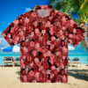 Custom MLB Colorado Rockies Hawaiian Shirt with Sunset Scene   Tropical Fan Apparel for Summer
