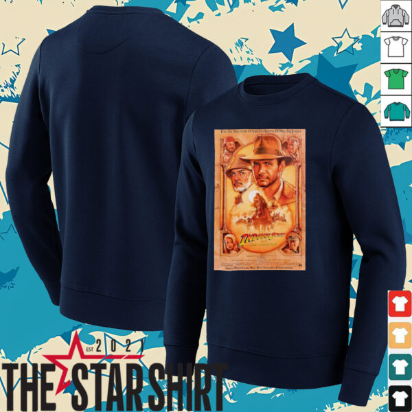 Indiana Jones and the Last Crusade in 1989 shirt