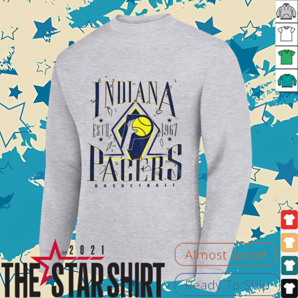 Indiana Pacers Basketball estd 1967 logo shirt