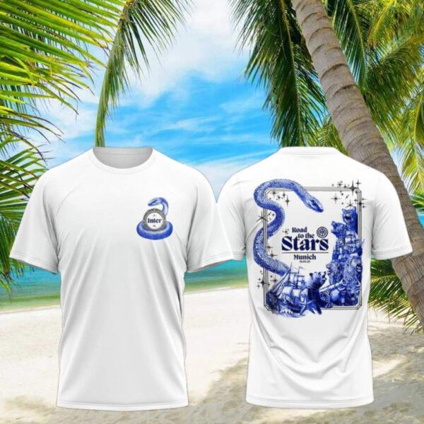 Inter Road To The Stars Munich 2025 T Shirt