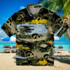 Kansas City Royals Floral Pineapple Royal Blue Hawaiian Shirt