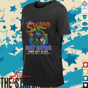 The Swamp Only Florida Gator Come Out Alive 2025 National Champions shirt