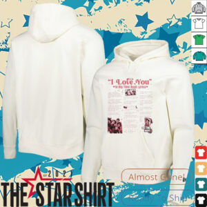 Big time rush lyrics I love you in songs shirt