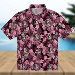 Florida State Seminoles Floral Pineapple Garnet Hawaiian Shirt