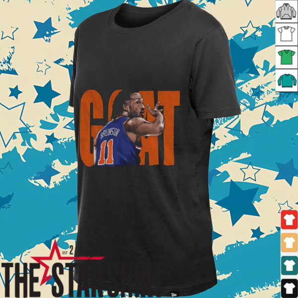 Jalen Brunson Goat New York Knicks NBA Basketball shirt