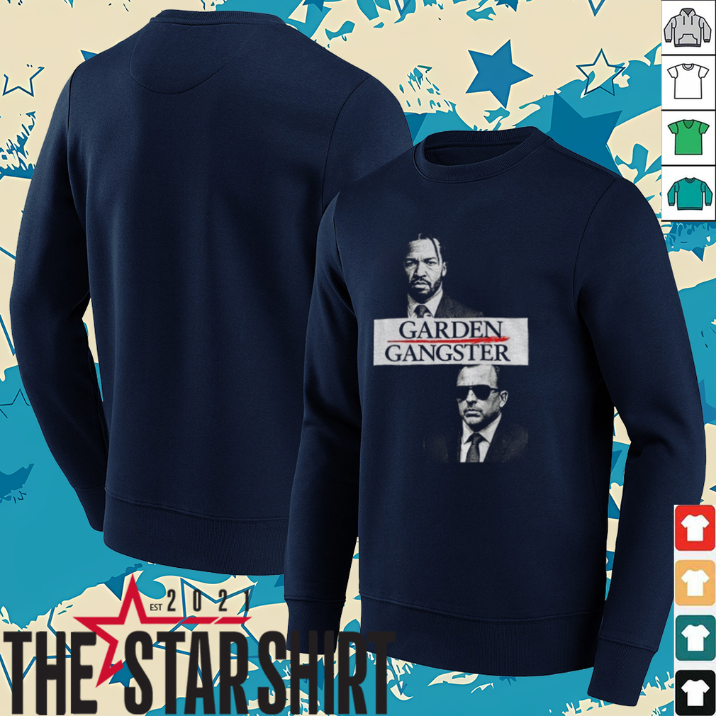 Jalen Brunson and Tom Thibodeau Basketball Garden Gangster shirt Jalen Brunson and Tom Thibodeau Basketball Garden Gangster shirt
