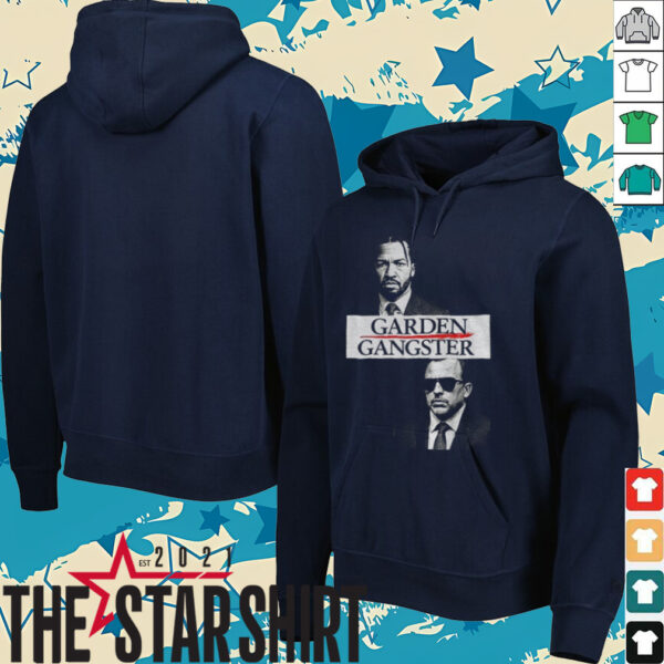 Jalen Brunson and Tom Thibodeau Basketball Garden Gangster shirt