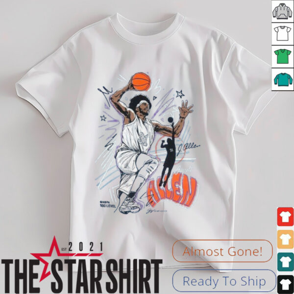 Jarrett Allen Sketch T Shirt