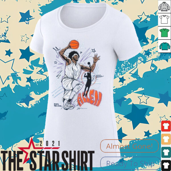 Jarrett Allen Sketch T Shirt