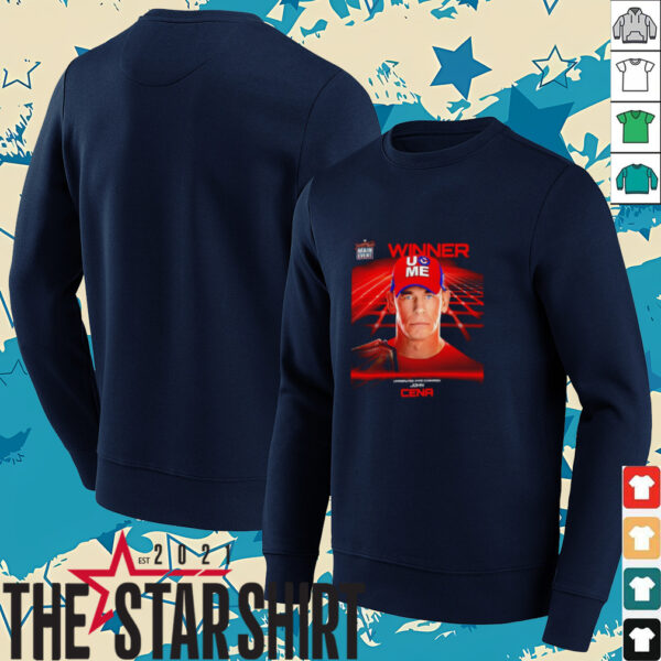 John Cena Winner WWE Champion shirt