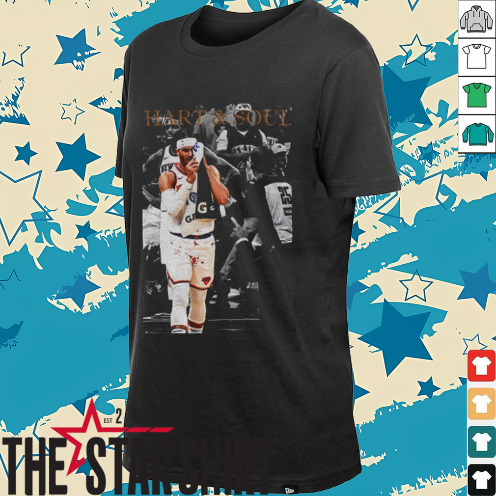 Josh Hart New York Knicks Hart and Soul Basketball shirt Josh Hart New York Knicks Hart and Soul Basketball shirt