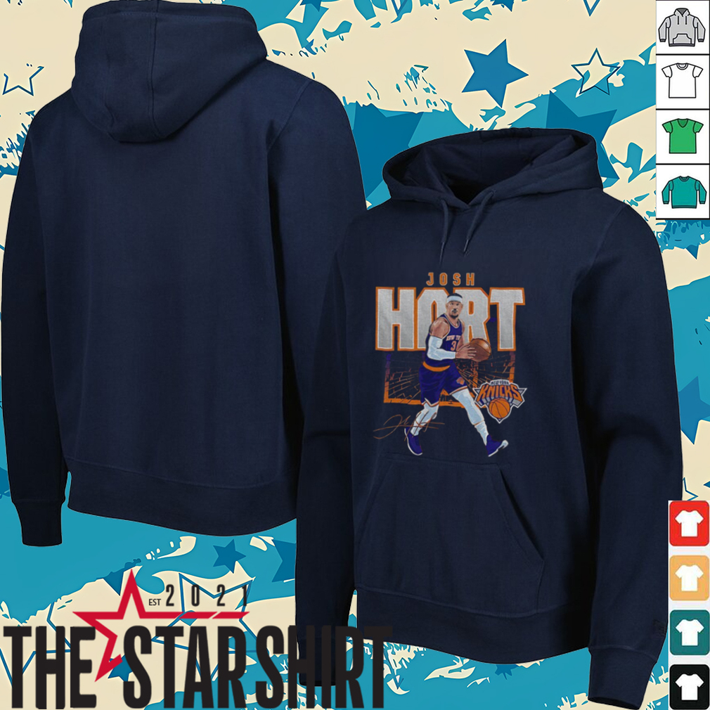 Josh Hart New York Knicks NBA player basketball signature shirt Josh Hart New York Knicks NBA player basketball signature shirt