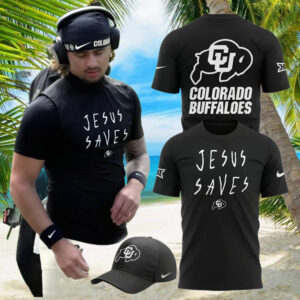 Colorado Buffaloes Jesus Saves Black Nike T Shirt Unique Gifts For Husband