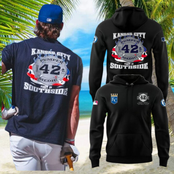 KCFD Kansas City Royals x Firefighter Paramedic Our Love The Family Of Graham Hoffman Hoodie