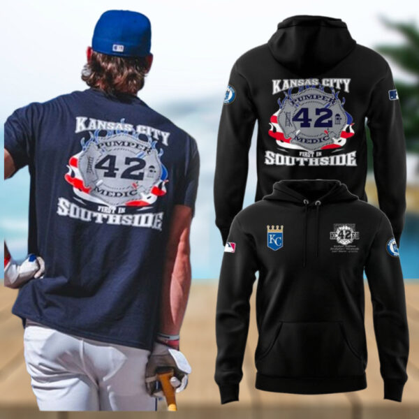 KCFD Kansas City Royals x Firefighter Paramedic Our Love The Family Of Graham Hoffman Hoodie