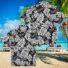 Florida State Seminoles Palm Horizon Garnet Hawaiian Shirt
