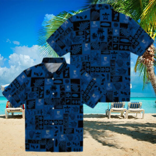 Kansas City Royals Royal Blue Black Hawaiian Shirt   Limited Edition Summer Wear
