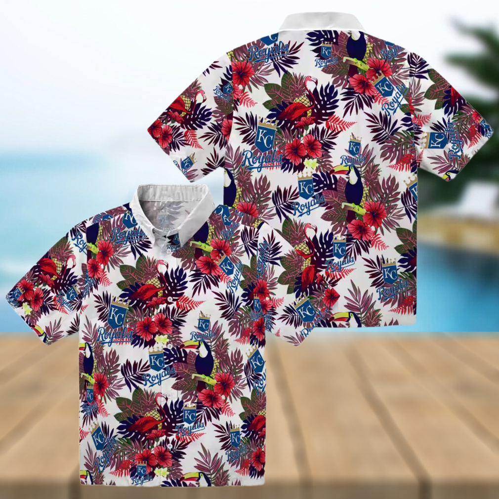Kansas City Royals Tropical Toucan Hawaiian Shirt for Men & Women Kansas City Royals Tropical Toucan Hawaiian Shirt for Men & Women