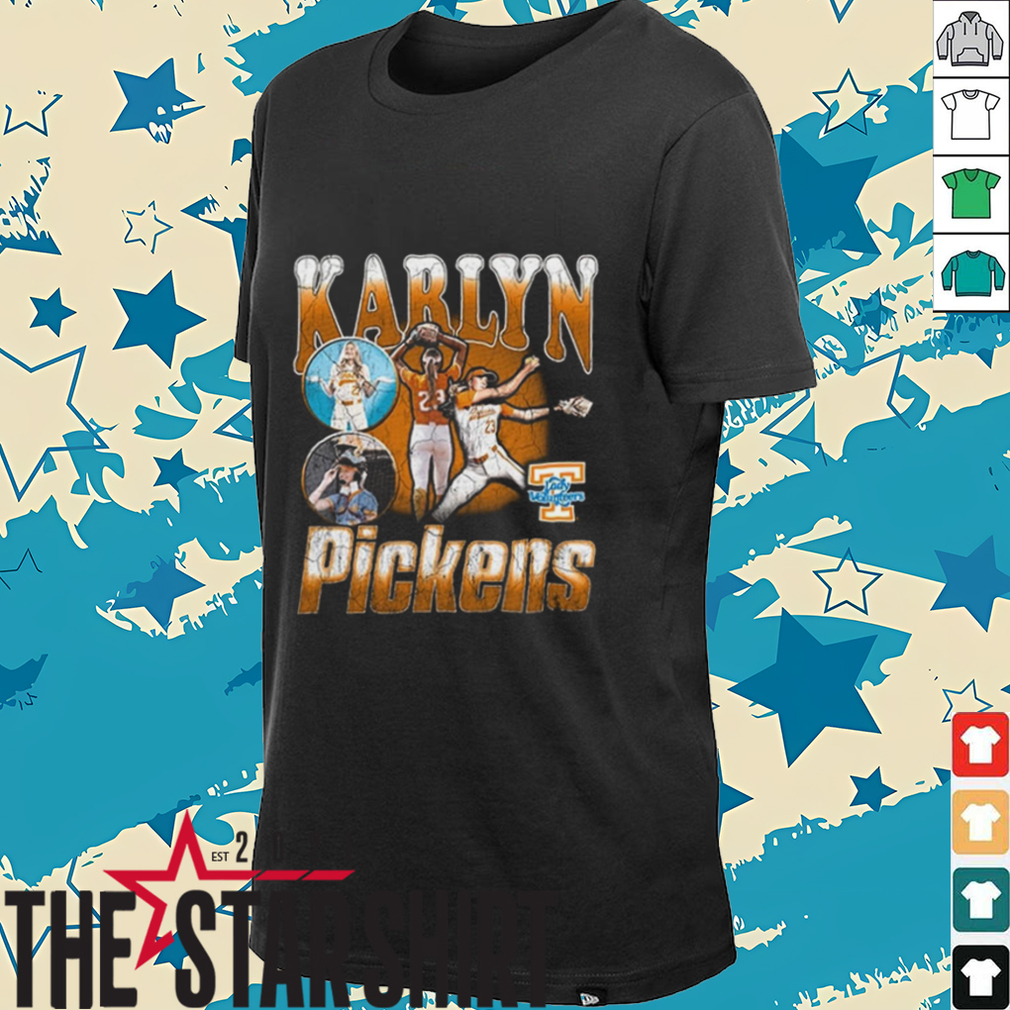 Karlyn Pickens Tennessee Volunteers Softball T Shirt Karlyn Pickens Tennessee Volunteers Softball T Shirt