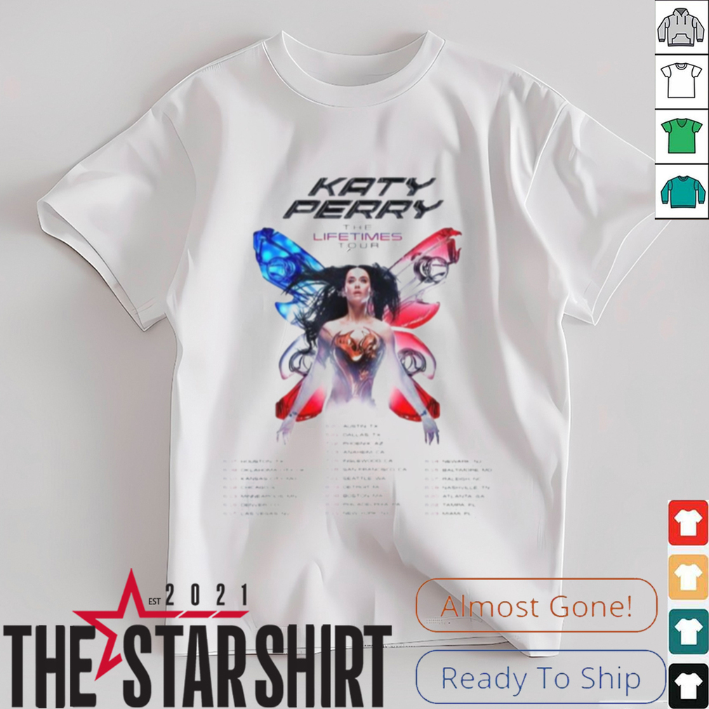 Katy Perry Lifetime Tour 2025 T Shirt Katy Perry Lifetime Tour 2025 T Shirt