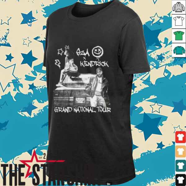 Kendrick Lamar and SZA 2025 Tour T Shirt