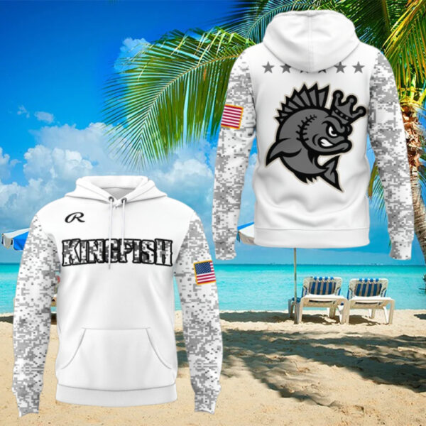 Kenosha Kingfish Military 2025 Special Hoodie