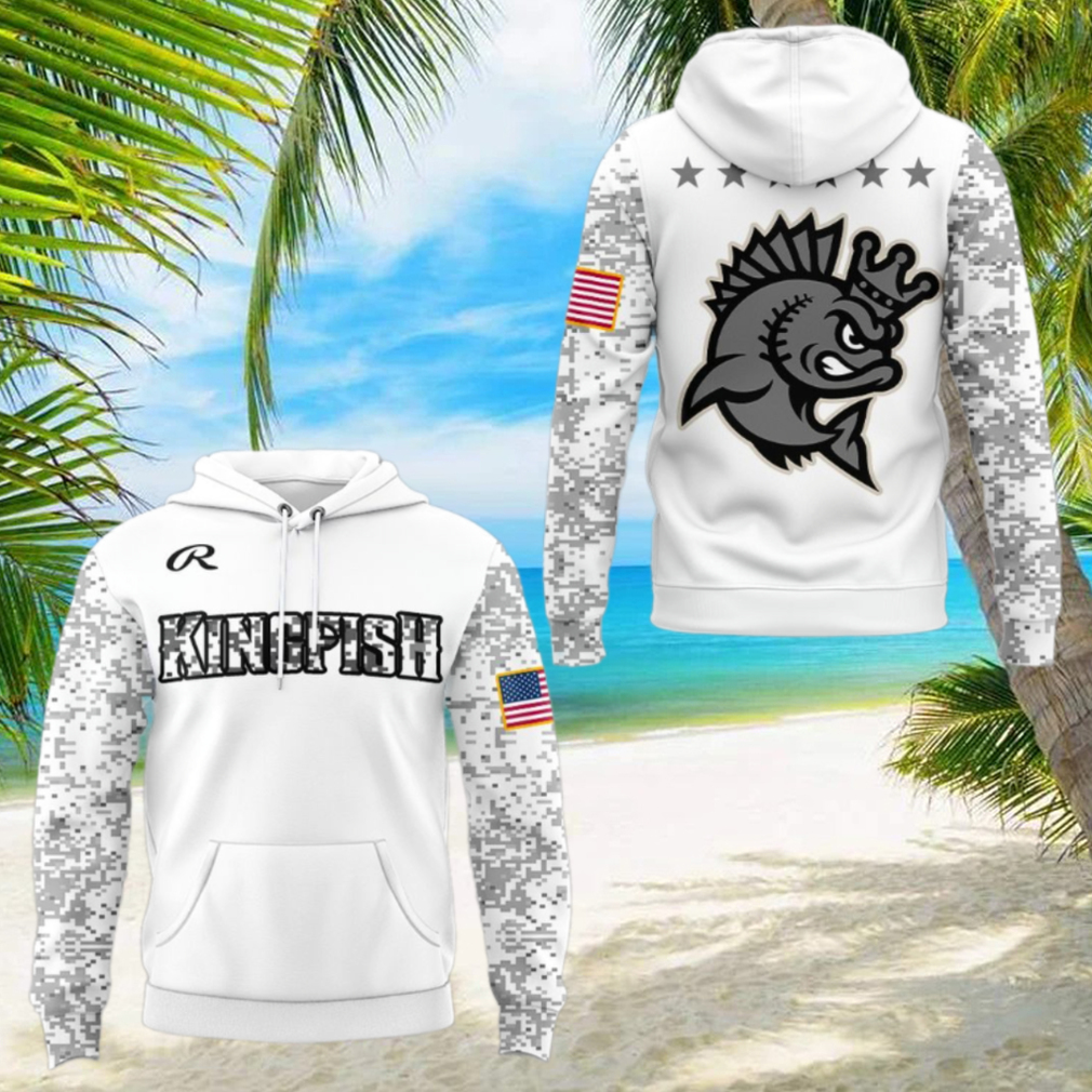 Kenosha Kingfish Military 2025 Special Hoodie Kenosha Kingfish Military 2025 Special Hoodie