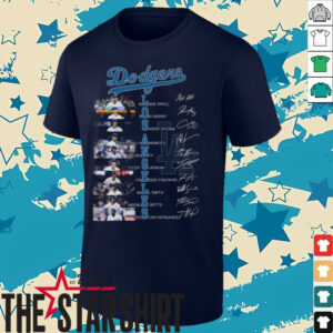 Los Angeles Dodgers Signature Thank You For The Memories Unisex T Shirt