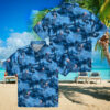 LA Dodgers Tropical Shirt, Men’s Coastal Hibiscus Aloha Game Day Outfit