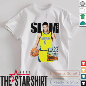 Slam Tyrese Haliburton no ceilings Indiana Pacers shirt
