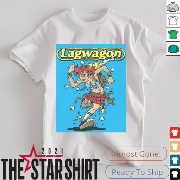 Lagwagon The Vigilante Album Art T Shirt for Music Fans
