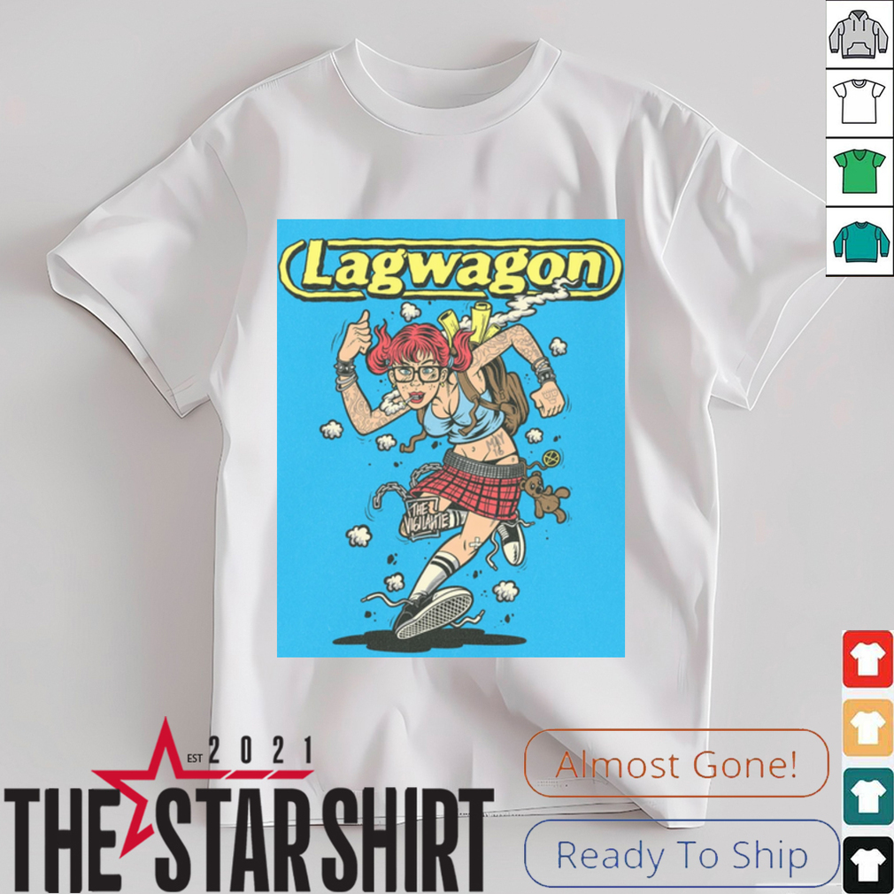Lagwagon The Vigilante Album Art T Shirt for Music Fans Lagwagon The Vigilante Album Art T Shirt for Music Fans