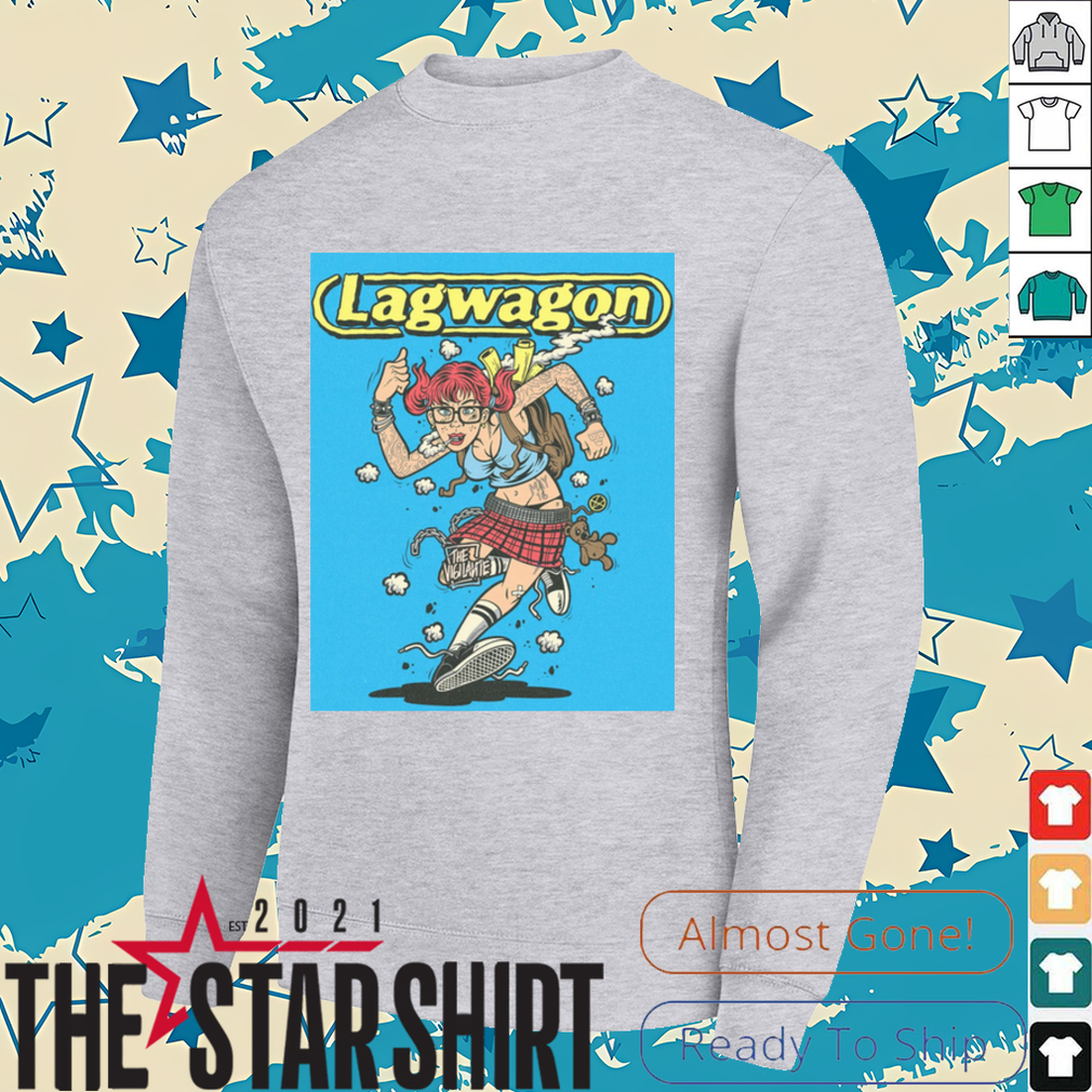 Lagwagon The Vigilante Album Art T Shirt for Music Fans Lagwagon The Vigilante Album Art T Shirt for Music Fans