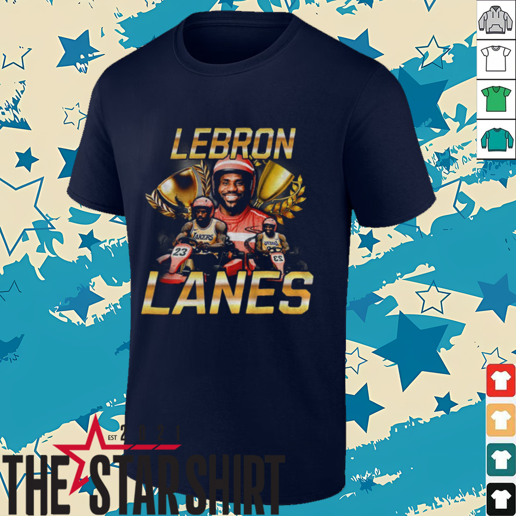 Lebron James Lakers 23 Racing Lebron Lanes shirt Lebron James Lakers 23 Racing Lebron Lanes shirt