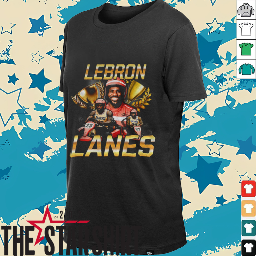Lebron James Lakers 23 Racing Lebron Lanes shirt Lebron James Lakers 23 Racing Lebron Lanes shirt