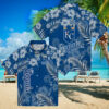 East Carolina Pirates Palm Horizon Purple Hawaiian Shirt