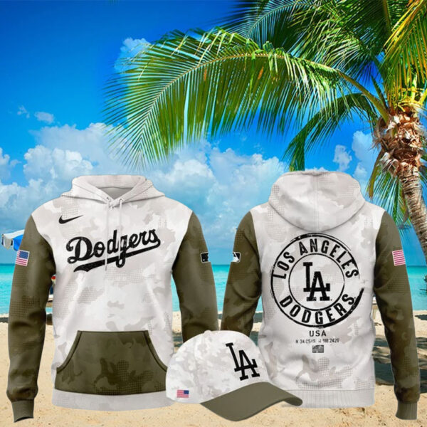 Los Angeles Dodgers 2025 Armed Forces Day Special Hoodie Cool Baseball Gifts