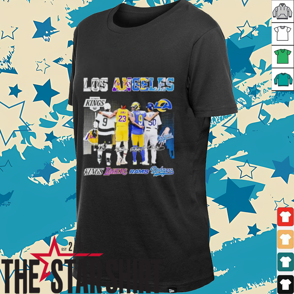 Los Angeles Fans Kings Lakers Rams Dodgers 2025 shirt Los Angeles Fans Kings Lakers Rams Dodgers 2025 shirt