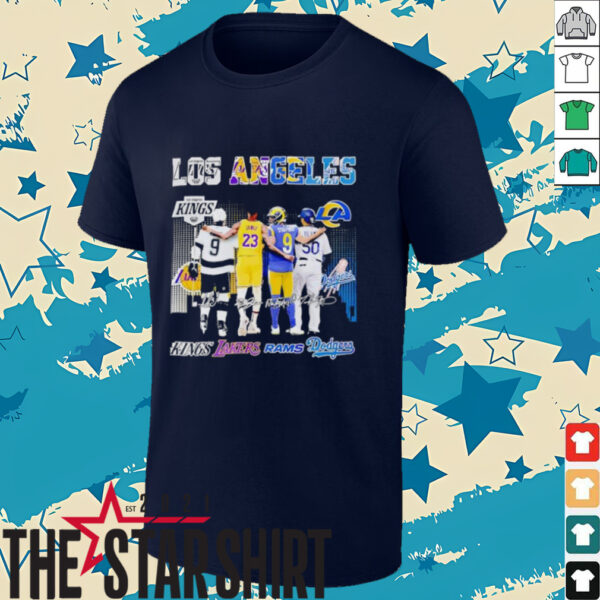 Los Angeles Fans Kings Lakers Rams Dodgers 2025 shirt