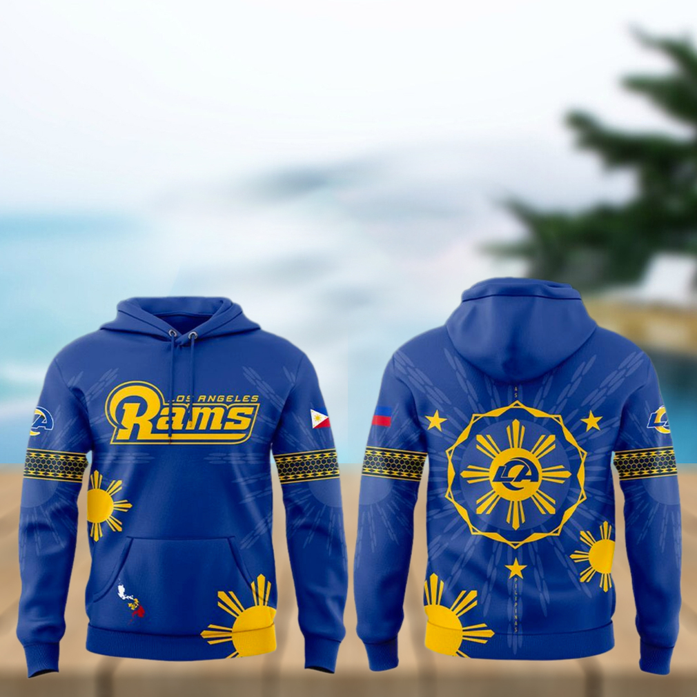 Los Angeles Rams Filipino Heritage Night 2025 Hoodie Los Angeles Rams Filipino Heritage Night 2025 Hoodie