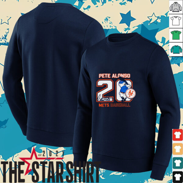 Pete Alonso #20 New York Mets Baseball signature shirt