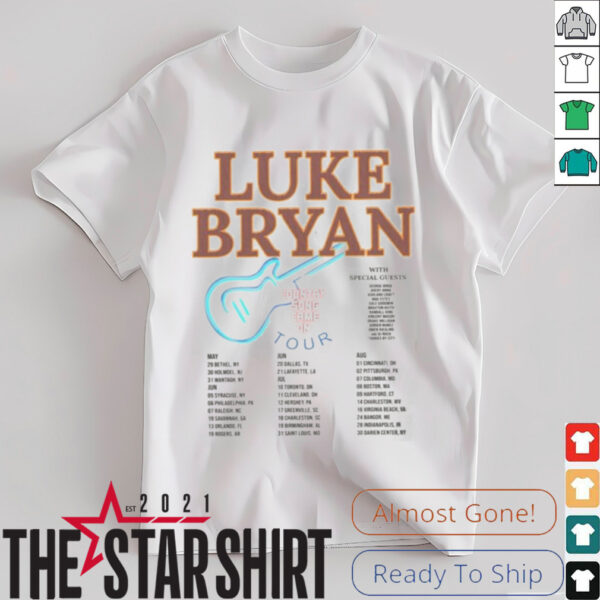 Luke Bryan Song Came On Tour 2025 T Shirt