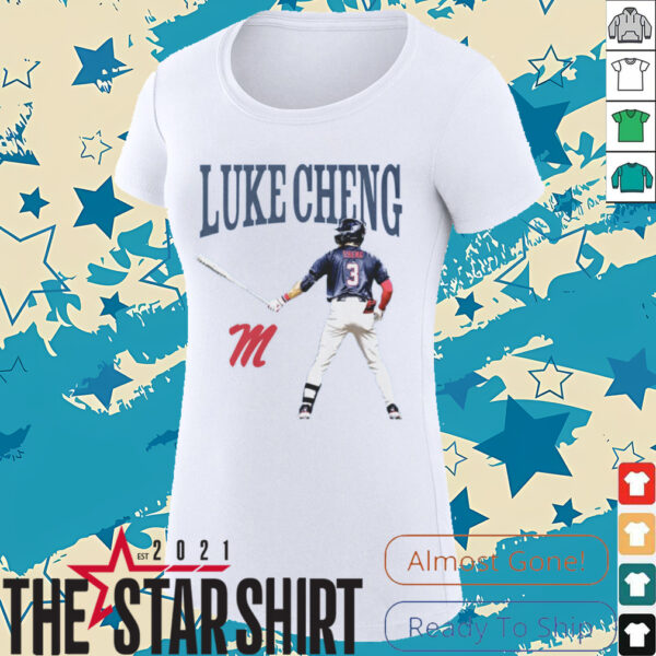 Luke Cheng Ole Miss Baseball T Shirt