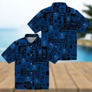 Kansas City Royals Royal Blue Black Hawaiian Shirt Limited Edition Summer Wear
