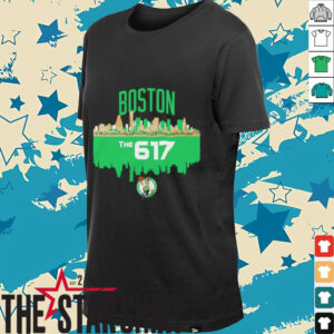 Boston Celtics the 617 skyline shirt
