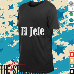 Gregg Popovich wearing El Jefe shirt