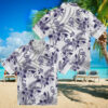 Denver Broncos Palm Horizon Orange Hawaiian Shirt