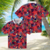 Miami Marlins Star Stripes Hawaiian Shirt for Men   Tropical MLB Beachwear & Game Day Outfit